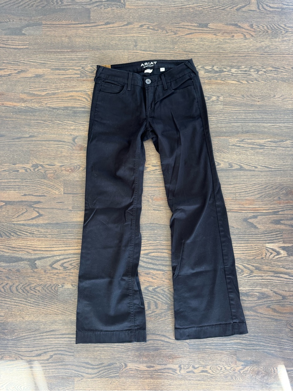 Ariat Women's Black Wide Leg Jeans